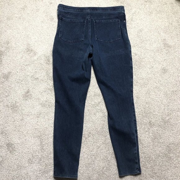 Spanx Jeans Jeggings Skinny Blue Shaping Pull On - Picture 5 of 10